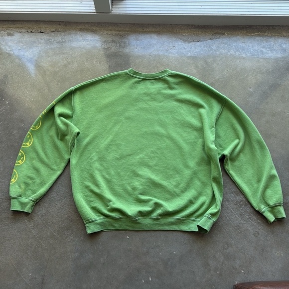 UO Nirvana Smile Oversized Crew Neck Sweathirt - Picture 10 of 14